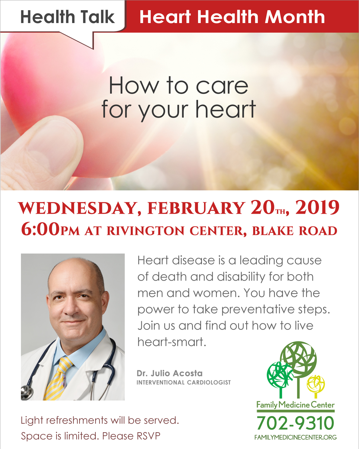 Heart-To-Heart Talk on Heart Health: