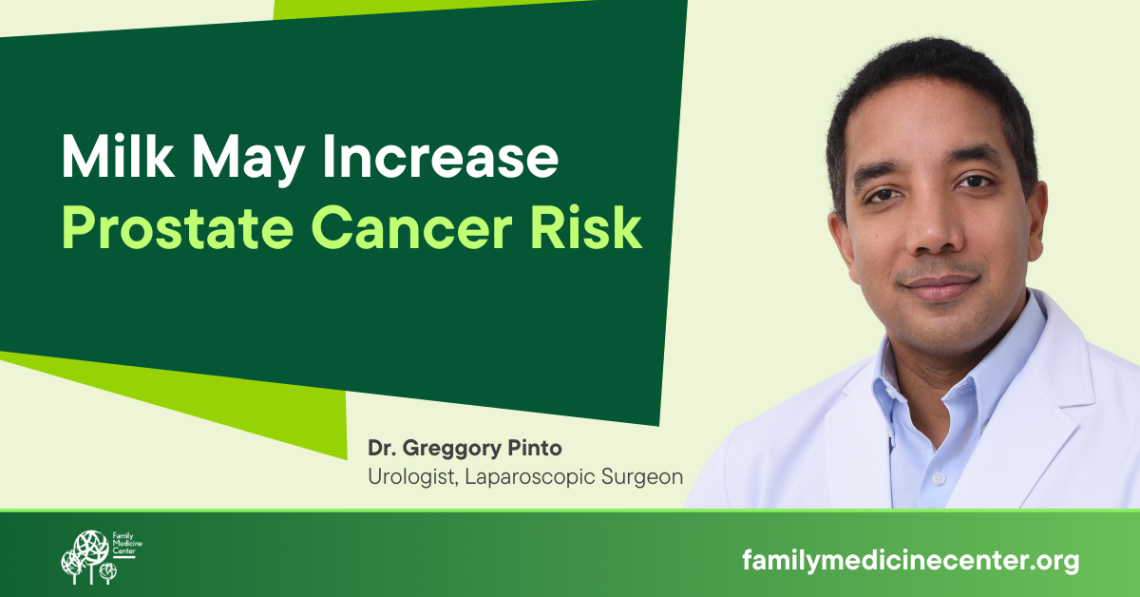 Milk May Increase Prostate Cancer Risk