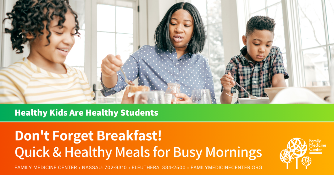 Quick & Healthy Breakfasts For Busy School Day Mornings