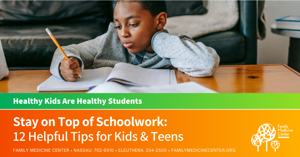 12 Tips to Help Kids & Teens Stay on Top of Schoolwork