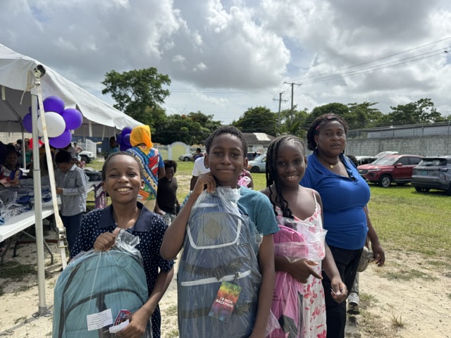 200+ Backpacks Distributed to Kemp Road Students